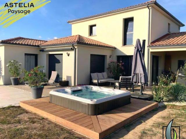 Création d’une dalle béton pour un SPA balnéo semi-enterré 