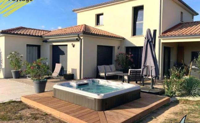 Création d’une dalle béton pour un SPA balnéo semi-enterré 