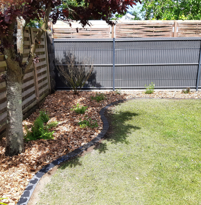 jardin avec gazon
